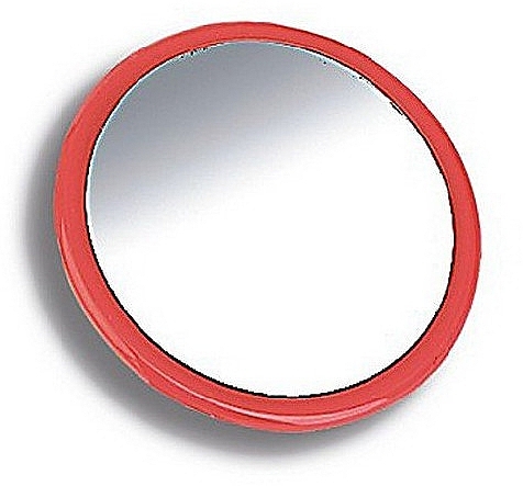 Compact Round Mirror, 9511, 7 cm, coral - Donegal — photo N1