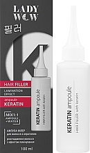 Keratin Hair Filler Ampoule - Lady Wow Hair Filler Keratin Ampoule — photo N3