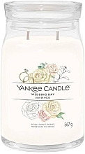 Scented Candle in Jar 'Wedding Day', 2 wicks - Yankee Candle Singnature — photo N2