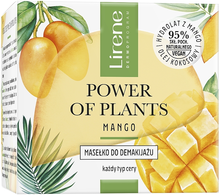 Lirene Power Of Plants Mango Make-Up Remover Butter - Mango Makeup Remover Butter — photo N2