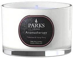 Fragrances, Perfumes, Cosmetics Scented Candle - Parks London Aromatherapy Tuberose & Ylang Ylang Candle