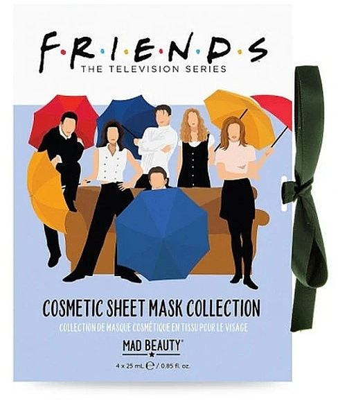 Set - Mad Beauty Friends Cosmetic Sheet Mask (f/mask/4x25ml) — photo N1