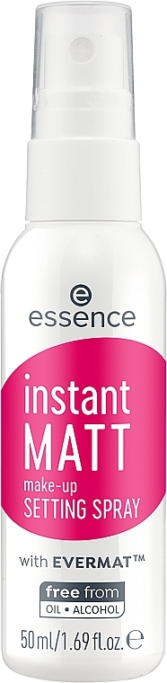 Makeup Fixing Spray - Essence Instant Matt Make-up Setting Spray — photo N1