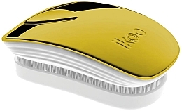 Fragrances, Perfumes, Cosmetics Hair Brush - Ikoo Pocket Gold White Brush