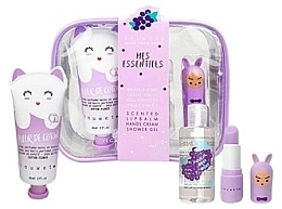 Fragrances, Perfumes, Cosmetics Set - Inuwet Scented Kit (sh/gel/05 ml + lip/balm/3.5 g + h/cr/60 ml)