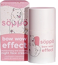 Fragrances, Perfumes, Cosmetics Moisturizing & Soothing Night Face Cream - Soppo Bow Wow Effect Moisturizing And Soothing Night Face Cream