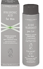 Fragrances, Perfumes, Cosmetics Toning Shampoo with Hyaluronic Acid - L'Erbolario Toning Shower Shampoo Hyaluronic Acid for Him