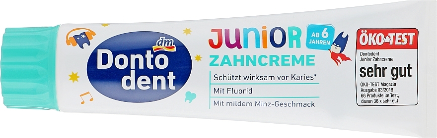 Kids Toothpaste "Junior 6+" - Dontodent Junior 6+ — photo N2