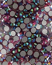 Decorative Nail Crystals 'Fucsia AB',  size SS 05, 200 pcs. - Kodi Professional — photo N1