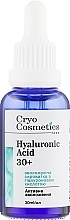 Fragrances, Perfumes, Cosmetics Hyaluronic Face Serum 30+ "Active Hydration" - Cryo Cosmetics Face Hyaluronic Acid 30+