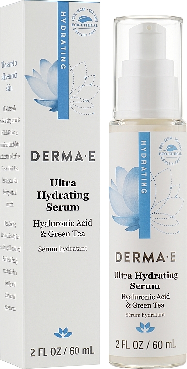 Moisturizing Serum with Hyaluronic Acid - Derma E Hydrating Serum — photo N2