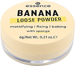 Fragrances, Perfumes, Cosmetics Banana Face Powder - Essence Banana Loose Powder