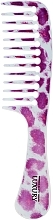 Hair Comb, HC-3011, purple - Beauty LUXURY — photo N1