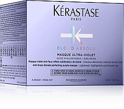 Hair Mask - Kerastase Blond Absolu Masque Ultra Violet — photo N2