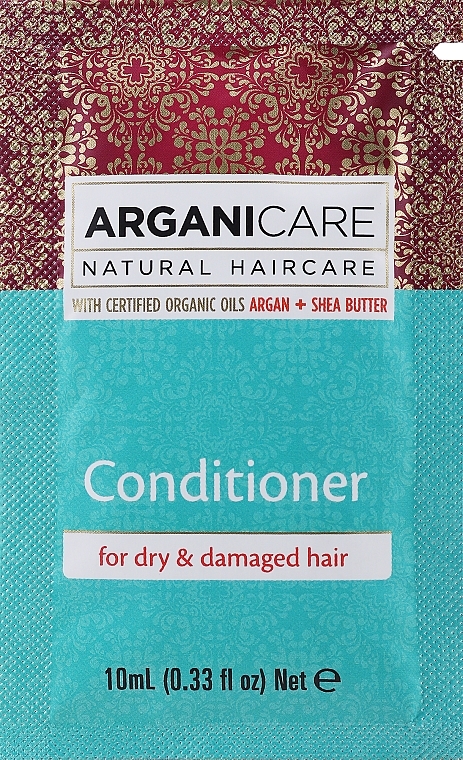 GIFT! Conditioner for Dry & Damaged Hair - Arganicare Shea Butter Conditioner For Dry And Damaged Hair (sample) — photo N1