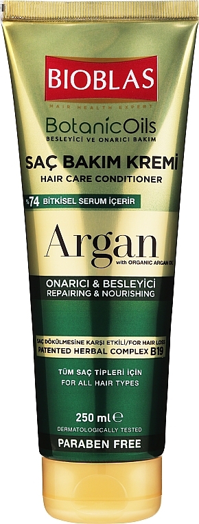 Argan Oil Conditioner - Bioblas Botanic Oils — photo N1