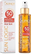 Anti-Aging Sun Dry Body Oil - Guinot Age Sun Anti-Ageing Sun Dry Oil Body SPF50 — photo N1
