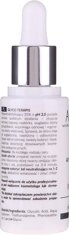 Glycolic Acid 35% - APIS Professional Glyco TerApis Glycolic Acid 35% — photo N25