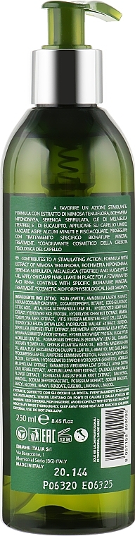 Growth Factor Shampoo with Tea Tree Oil - Emmebi Italia BioNatural Mineral Treatment Growth Factor Shampoo — photo N4