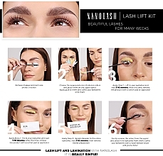 Neutralizer for lifting and lamination of eyelashes - Nanolash Step 2 Fix Lash Lift Neutralizer — photo N7