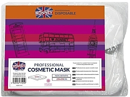 Fragrances, Perfumes, Cosmetics Professional Non-Woven Cosmetic Mask, 28x38cm - Ronney Professional Cosmetic Mask