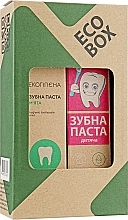 Fragrances, Perfumes, Cosmetics Set "Eco Box. Family Smile" - De La Mark (toothpaste/2x80g)