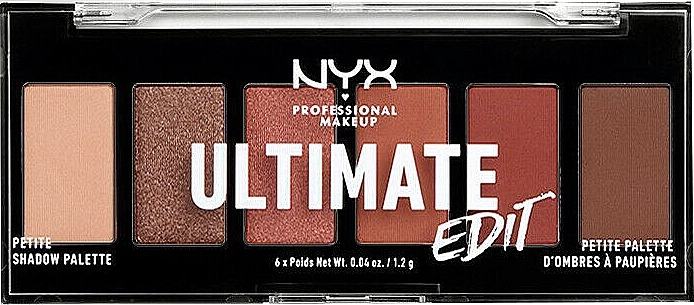 Shadow Palette - NYX Professional Makeup Ultimate Edit Petite Shadow Palette — photo N5