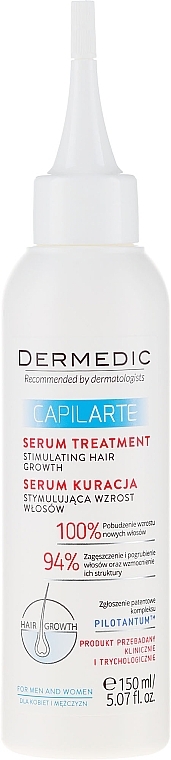 Stimulating & Regenerating Hair Growth Serum - Dermedic Capilarte — photo N12