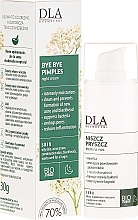 Fragrances, Perfumes, Cosmetics Night Face Cream with Willow and Yarrow - DLA