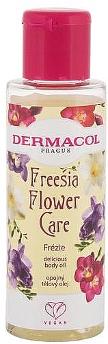 Body Oil with Lotus Extract - Dermacol Freesia Flower Care Body Oil — photo N1