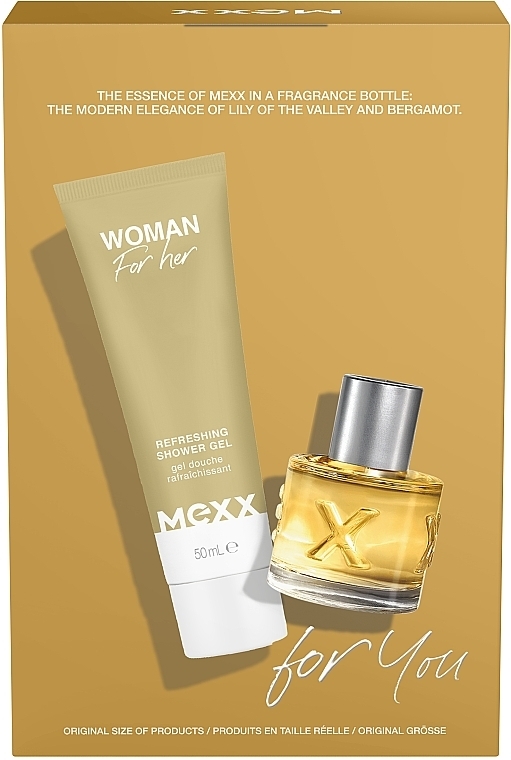 Mexx Woman Set - Set (edt/20 ml + sh/gel/50 ml) — photo N7