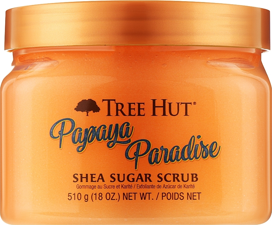 Papaya Paradise Body Scrub - Tree Hut Shea Sugar Scrub — photo N1