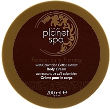 Body Cream with Colombian Coffee Extract "Perfect Strengthening" - Avon Planet Spa Body Cream — photo N1