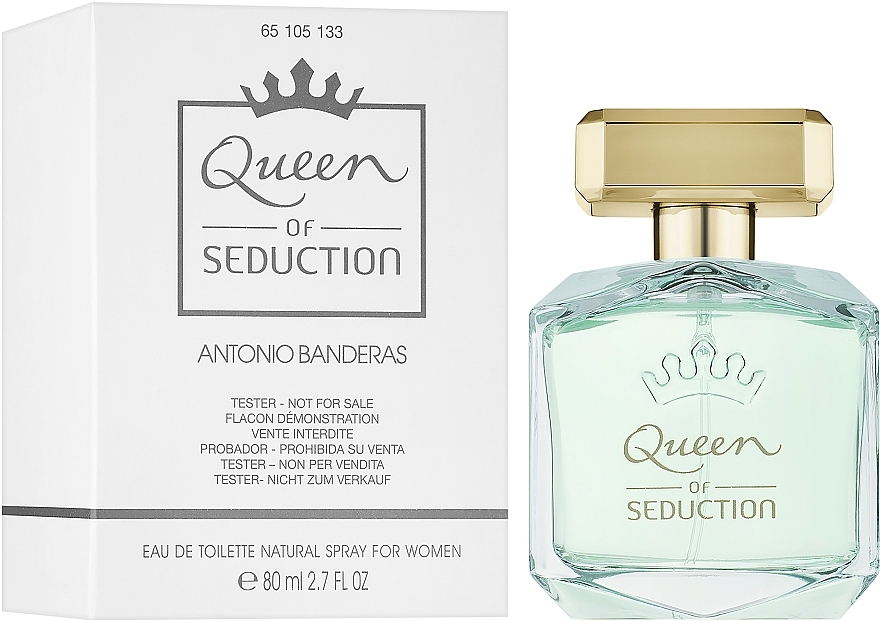 Antonio Banderas Queen of Seduction - Eau de Toilette (tester) (tester with lid) — photo N2