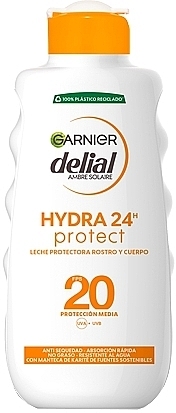 Sunscreen Milk SPF 20 - Garnier Ambre Solaire Waterproof Protection Lotion SPF 20 — photo N1
