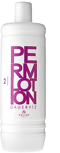 Lotion for Dry, Colored and Damaged Hair "2" - Kallos Cosmetics Perm Lotion — photo N1