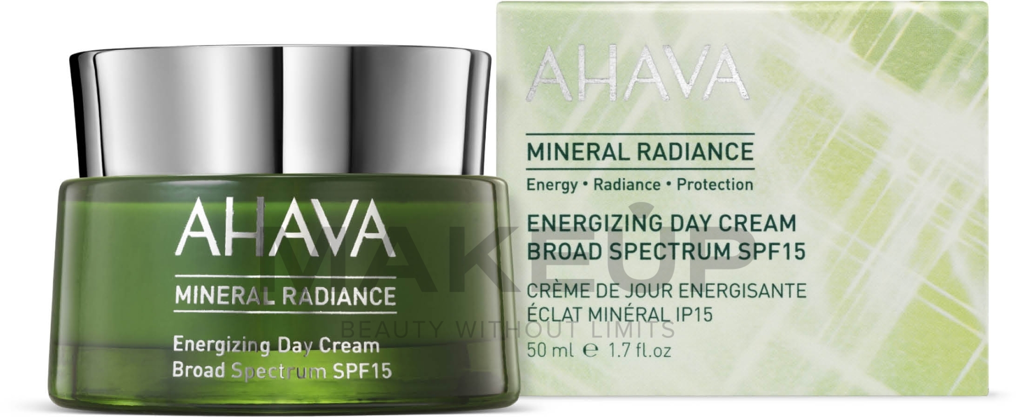 Mineral Day Face Cream - Ahava Mineral Radiance Energizing Day Cream SPF 15 — photo 50 ml