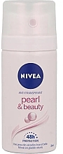 Fragrances, Perfumes, Cosmetics Antiperspirant Deodorant Spray 'Pearl Beauty' - NIVEA Pearl & Beauty Deodorant Spray (mini)