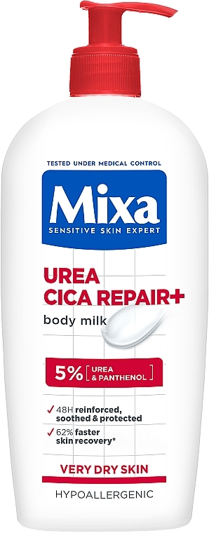 Urea Revitalizing Body Lotion for Very Dry Skin - Mixa Urea Cat Repair+ — photo N1