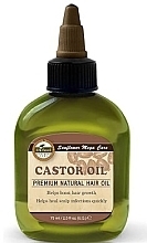 Natural Castor Hair Oil - Difeel Sunflower Mega Care Castor Oil Premium Natural Hair Oil — photo N2