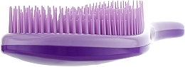 Detangling Hair Brush "Lavender", purple - Laskovaya — photo N3