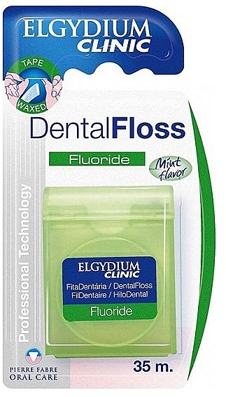 Dental Floss - Elgydium Clinic Dental Floss Cool Mint — photo N1