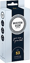 Fragrances, Perfumes, Cosmetics Latex Condoms, size 53, 10 pcs - Mister Size Extra Fine Condoms