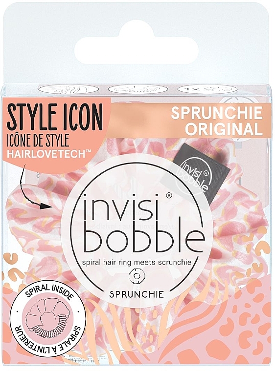 Hair Tie - Invisibobble Sprunchie Urban Safari Dressed Like a Cheetah — photo N11