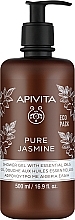 Fragrances, Perfumes, Cosmetics Natural Jasmine with Essential Oils Shower Gel - Apivita Pure Jasmine Showergel with Essential Oils