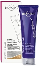 Fragrances, Perfumes, Cosmetics Anti-Yellow Conditioner - Biopoint Cromatix Silver Balsamo Anti-Giallo