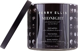 Scented Candle - Perry Ellis Midnight Fine Fragrance Candle — photo N2