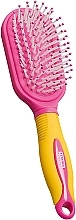 Fragrances, Perfumes, Cosmetics Kids Massage Hair Brush, yellow-pink - Titania 