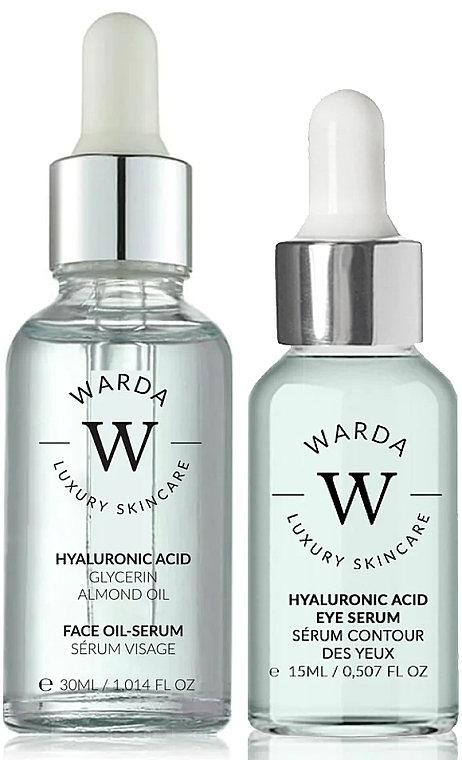 Set - Warda Skin Hydration Boost Hyaluronic Acid (oil/serum/30ml + eye/serum/15ml) — photo N1