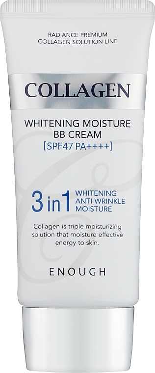 Marine Collagen BB Cream - Enough Collagen 3 in1 Whitening Moisture BB Cream SPF47 PA+++ — photo N1